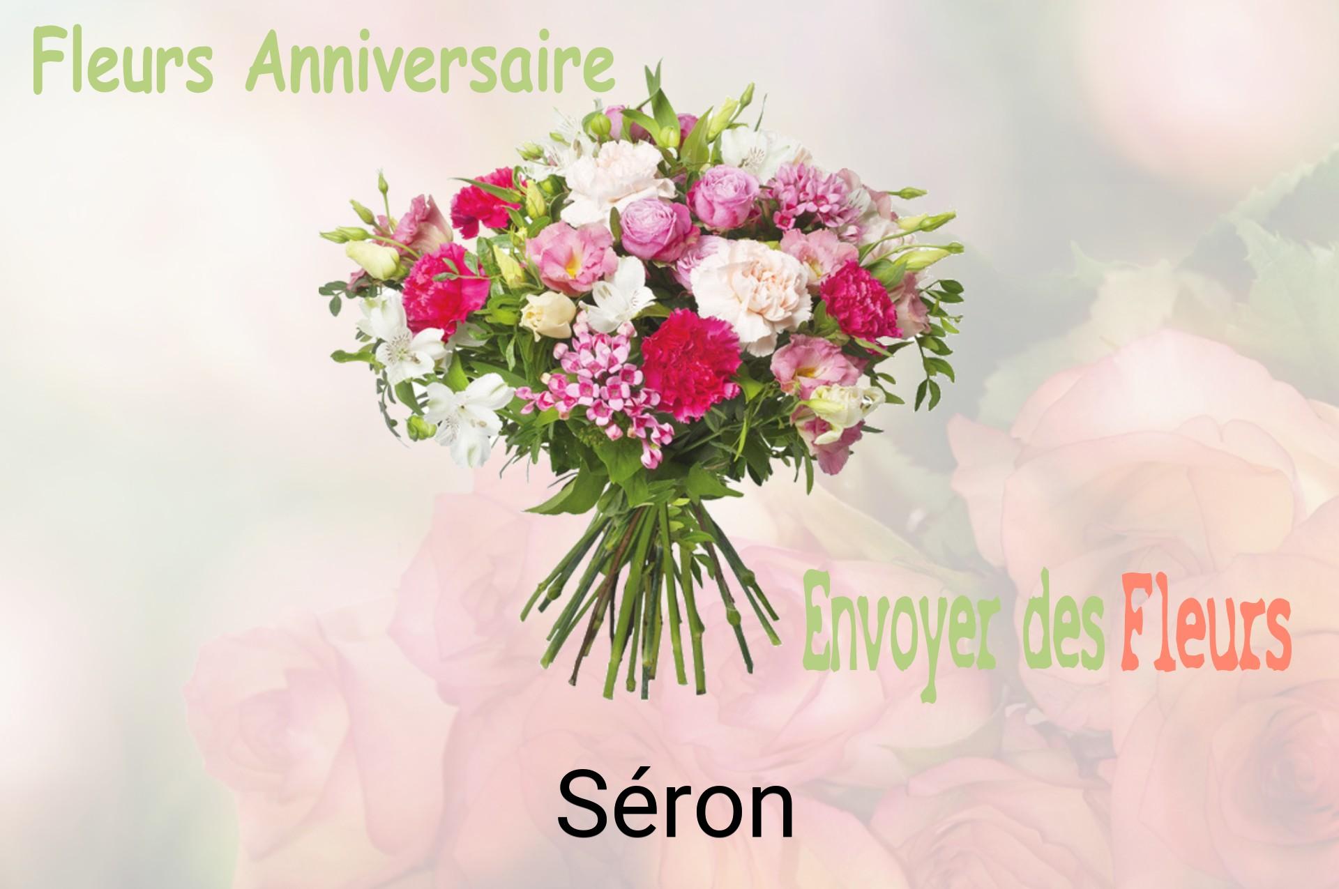 Bouquet de fleurs d’anniversaire livré à Séron